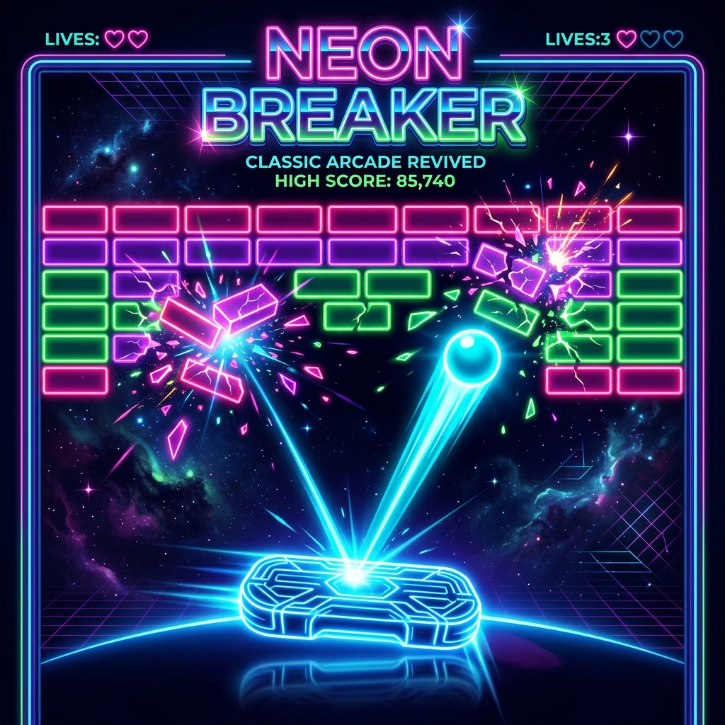 Space Brick Breaker
